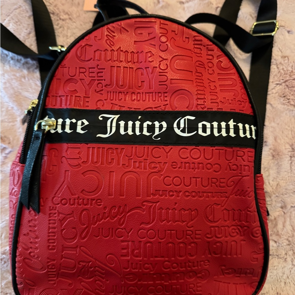 Juicy Couture Red Backpack